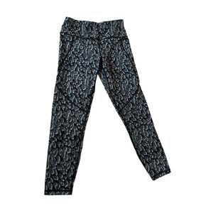 Sweaty Betty Power 7/8 Workout Leggings‎ Gray Animal Print Size Small